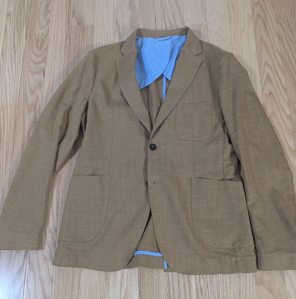 Taylor Stitch Sheffield Linen Blazer 40R